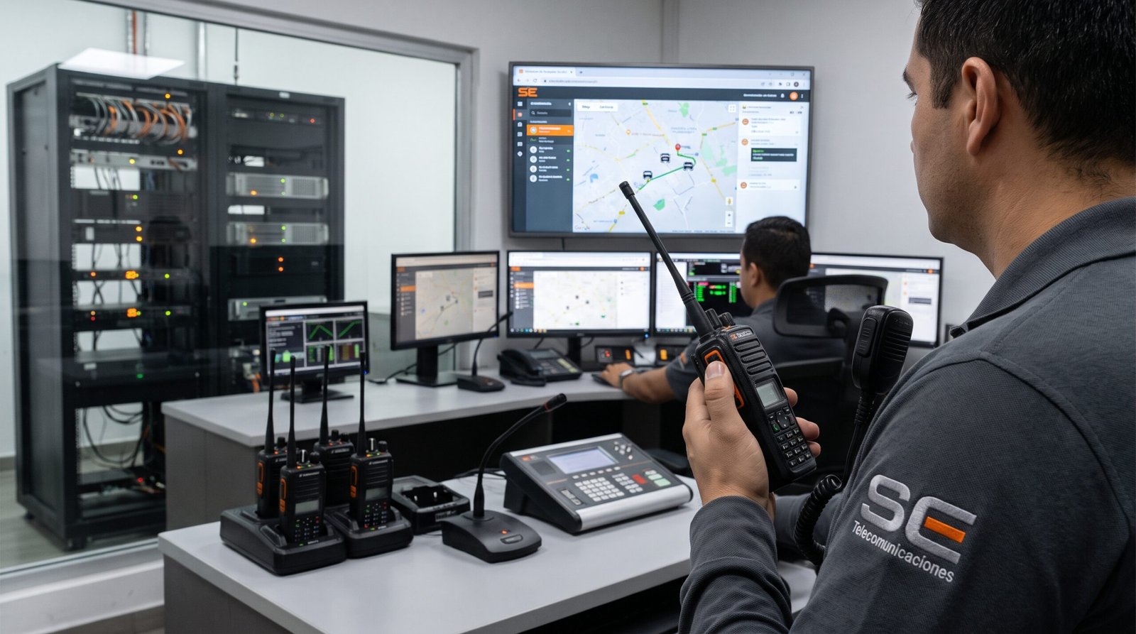 Consola de Despacho y Radios PTT